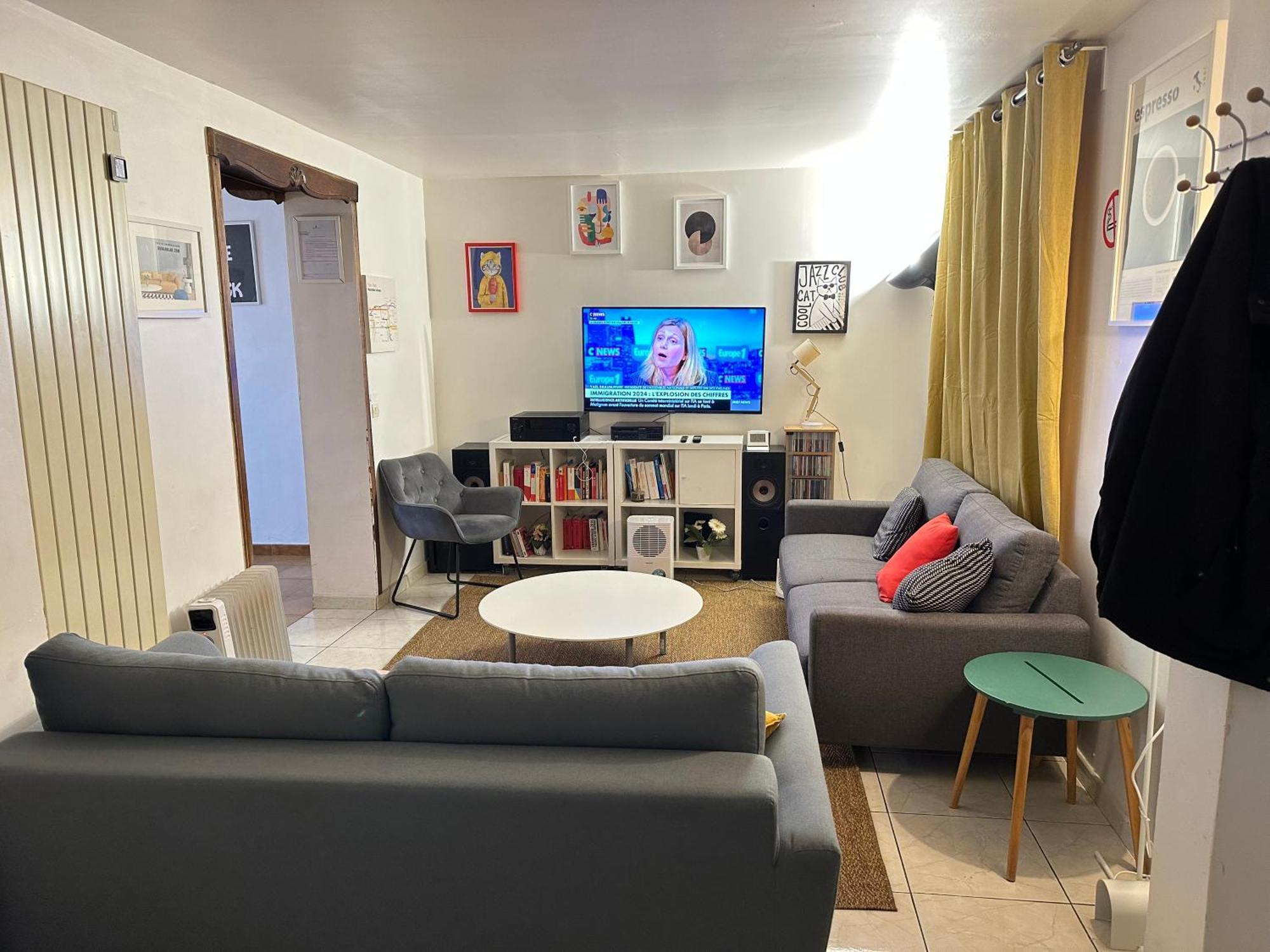 Aubervilliers Maison De Ville Pres Metro 7 By Immo Kit Bnb Exteriér fotografie